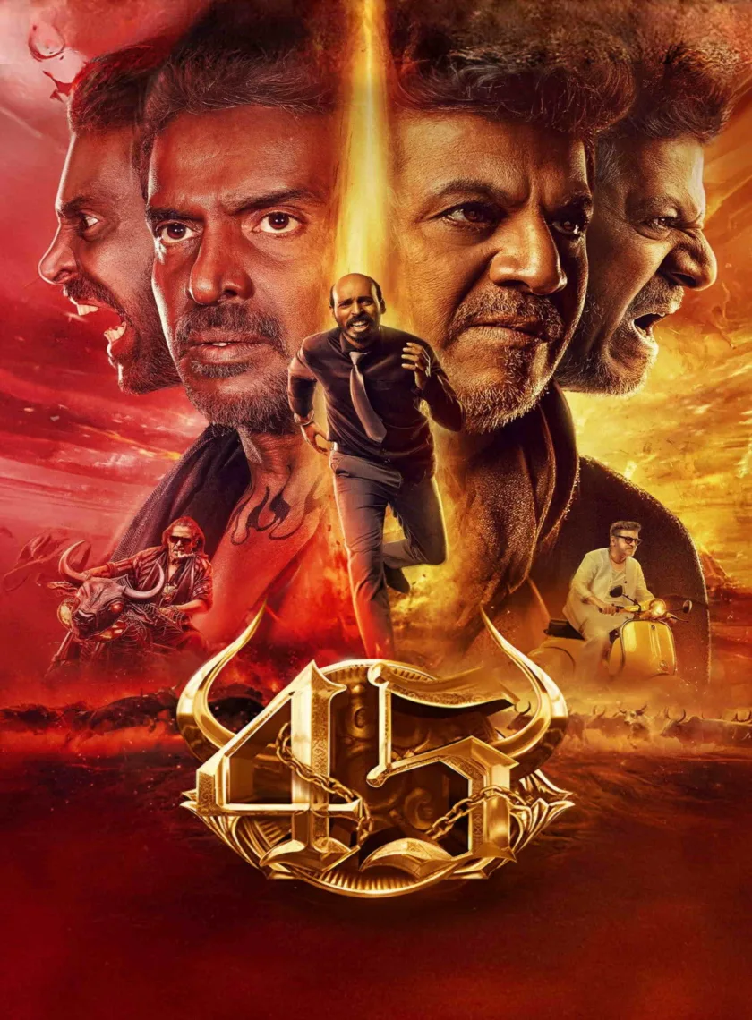 45 (2025) (Hindi + Kannada) Dual Audio UnCut South Movie HD ESub