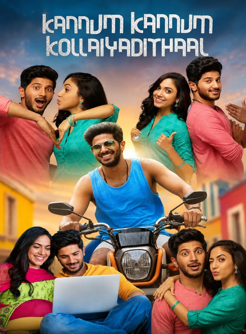 Kannum Kannum Kollaiyadithaal (2020) (Hindi + Tamil) Dual Audio UnCut South Movie HD ESub