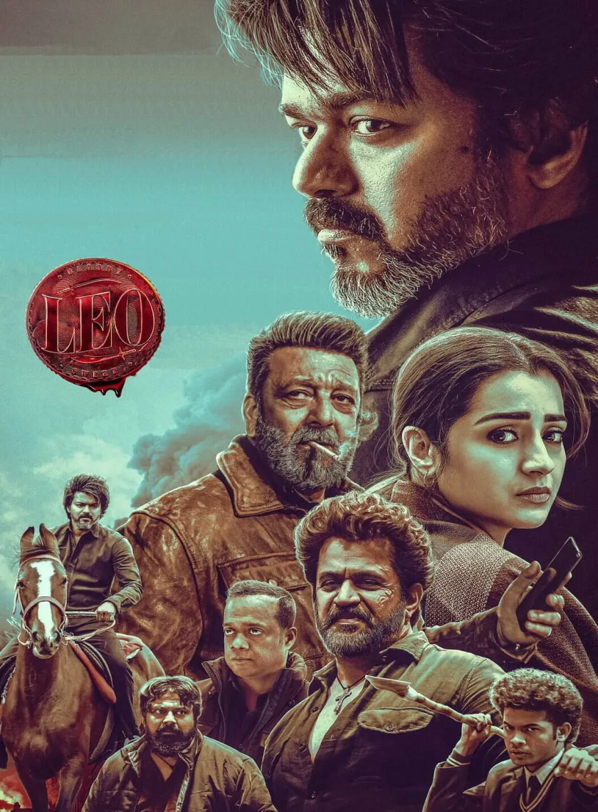 Leo (2023) (Hindi + Tamil) Dual Audio UnCut South Movie HD ESub
