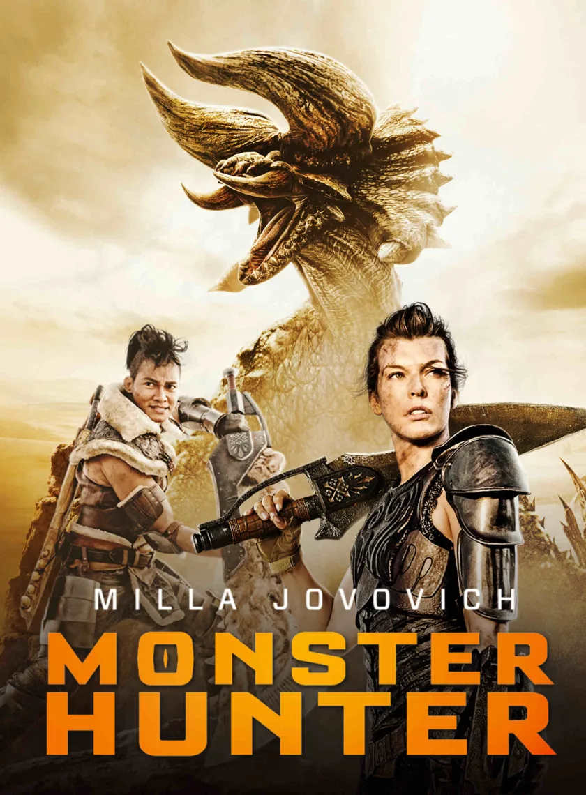 Monster Hunter (2020) (Hindi + English) Dual Audio Hollywood Movie BluRay HD ESub