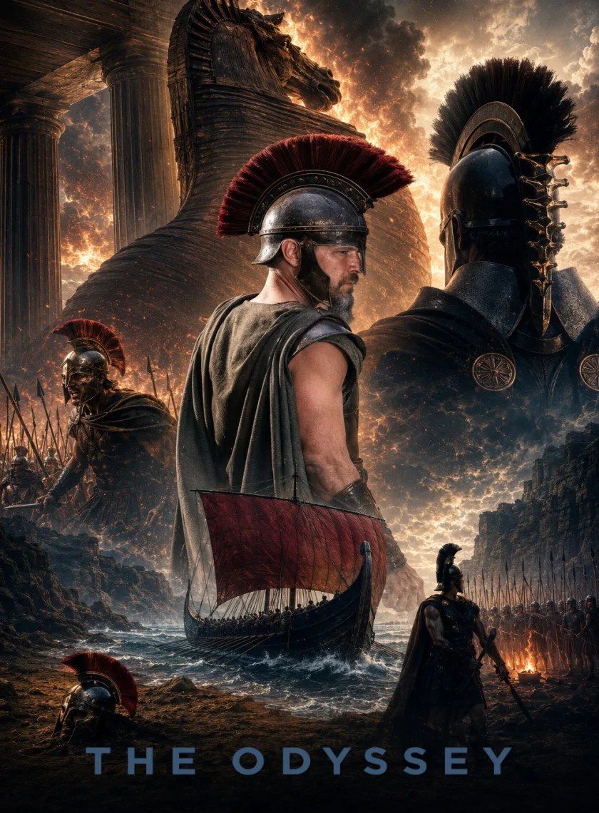 The Odyssey V2 (2026) (Hindi + English) Dual Audio Hollywood Movie IMAX HQCam