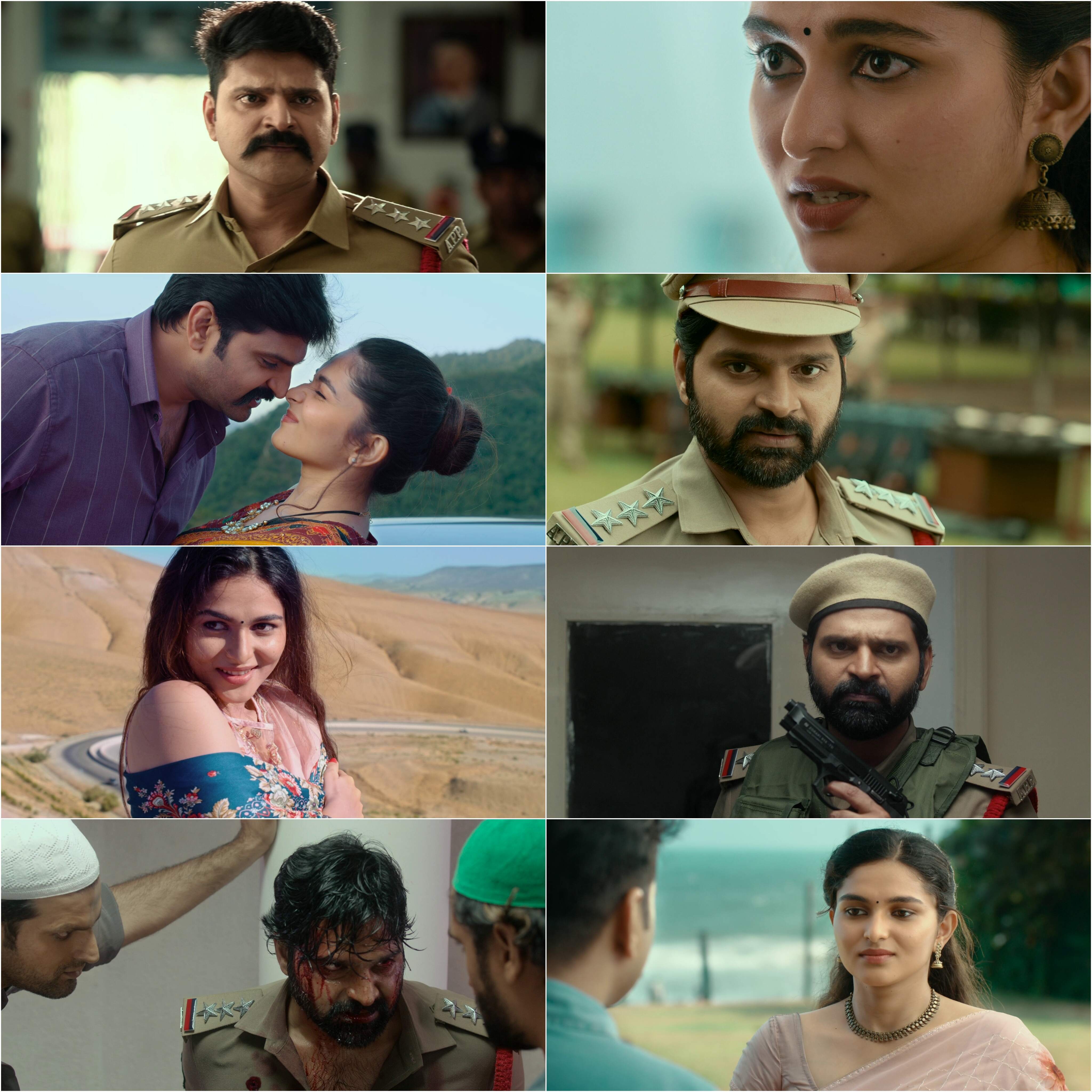 Alluri (2022) (Hindi + Telugu) Dual Audio UnCut South Movie HD ESub screenshot