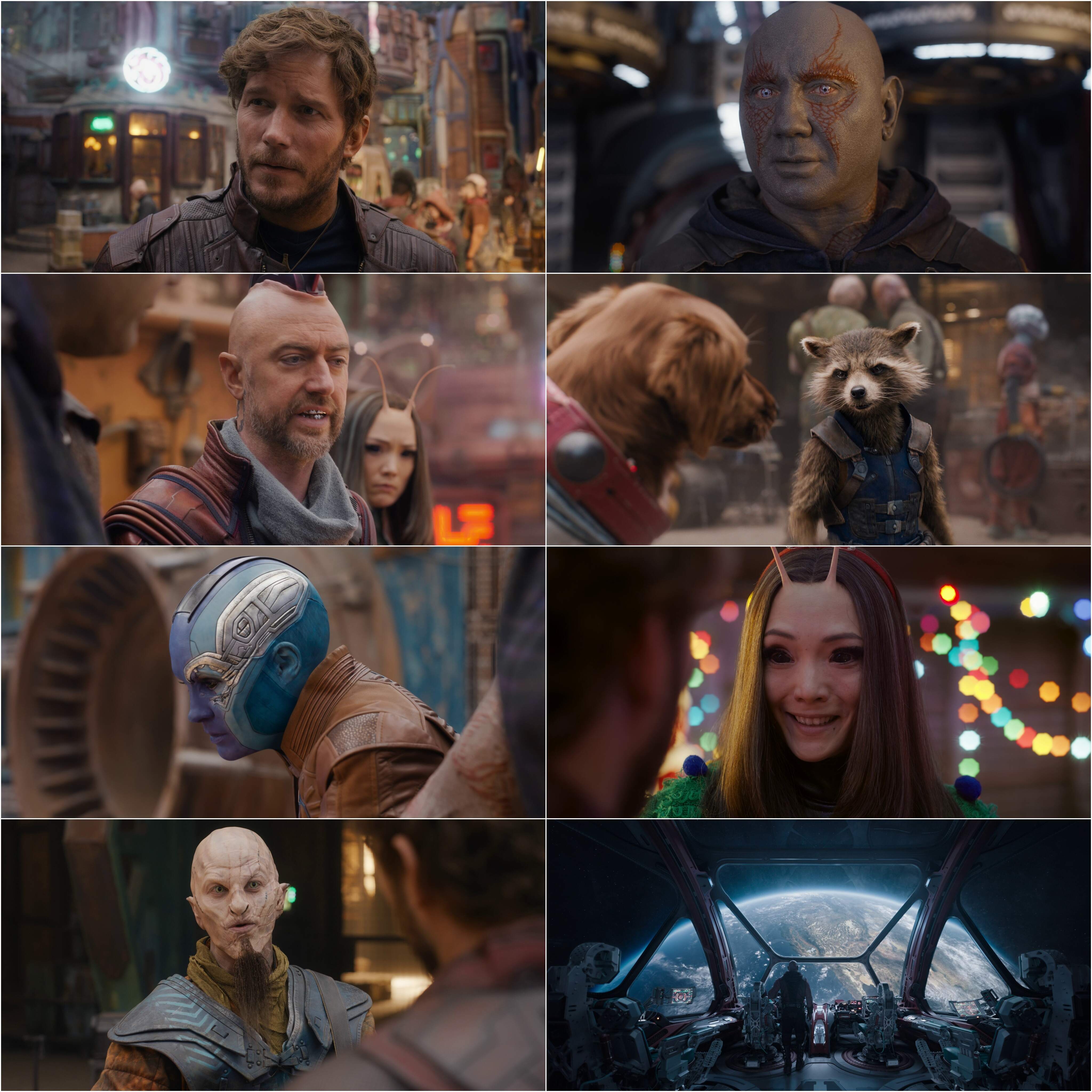 The Guardians of the Galaxy Holiday Special (2022) (Hindi HQ Dub + English) Dual Audio MCU Hollywood Movie HD ESub screenshot